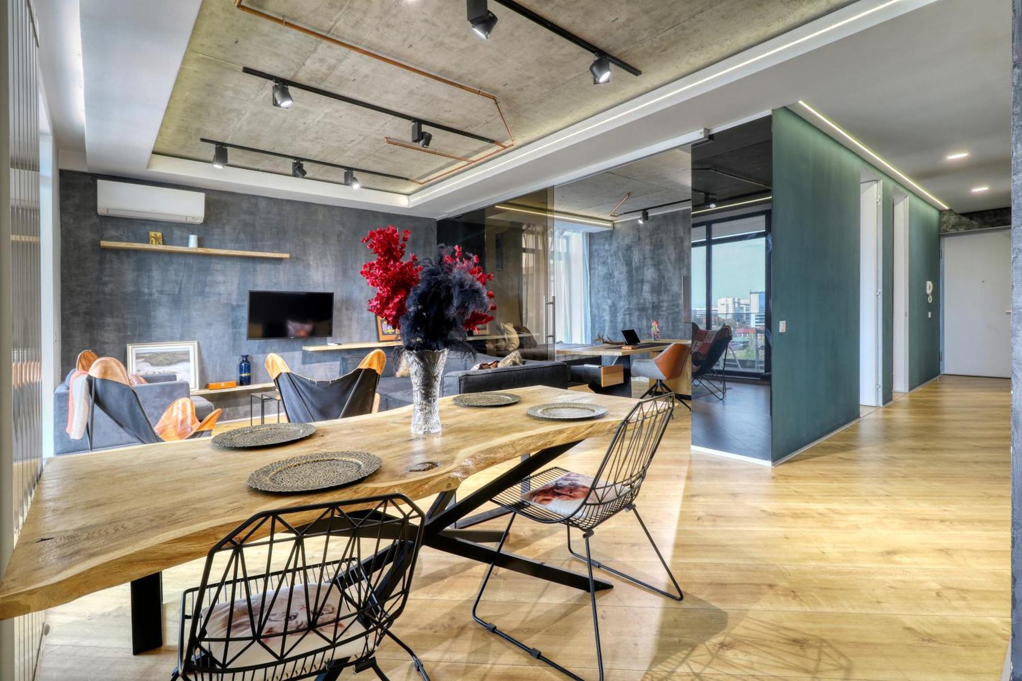 Penthouse Floreasca Bukarest Exteriör bild