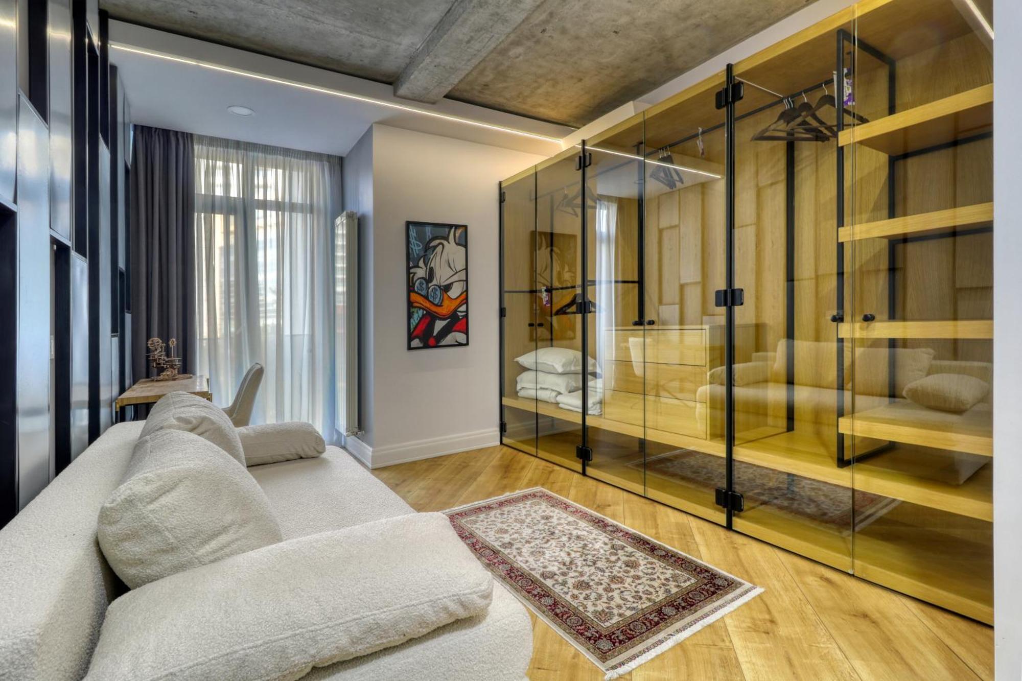 Penthouse Floreasca Bukarest Exteriör bild