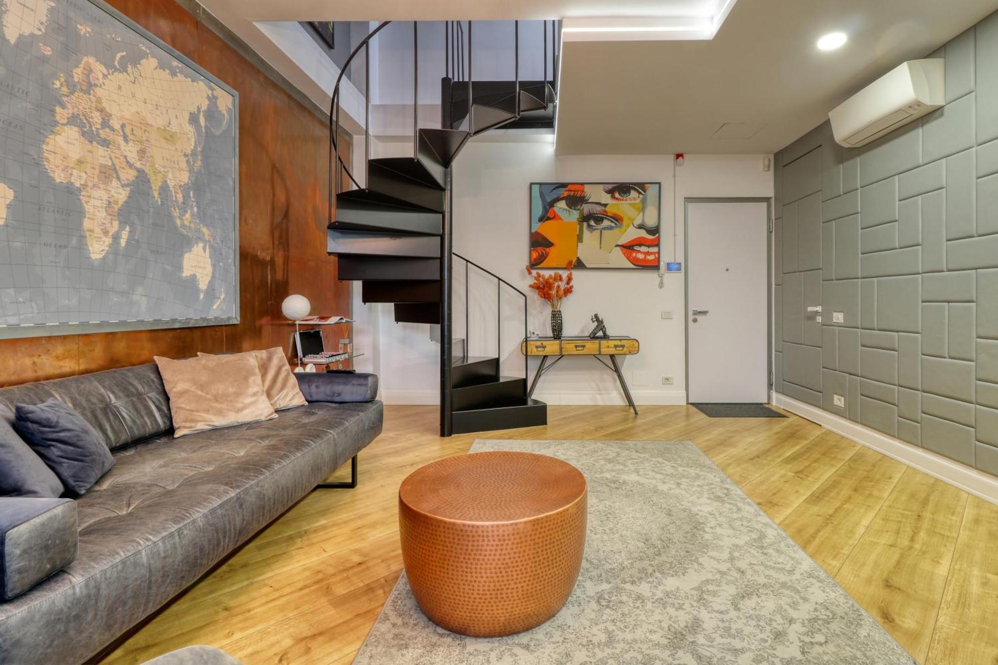 Penthouse Floreasca Bukarest Exteriör bild
