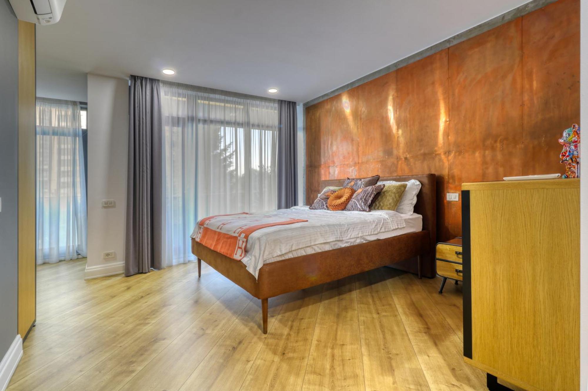 Penthouse Floreasca Bukarest Exteriör bild