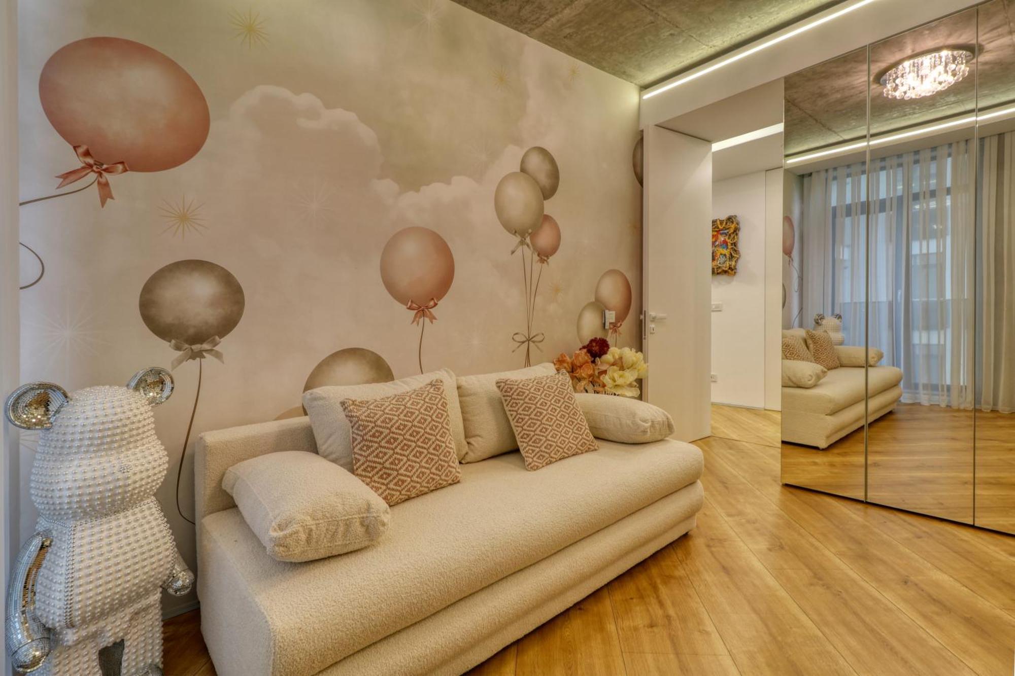 Penthouse Floreasca Bukarest Exteriör bild