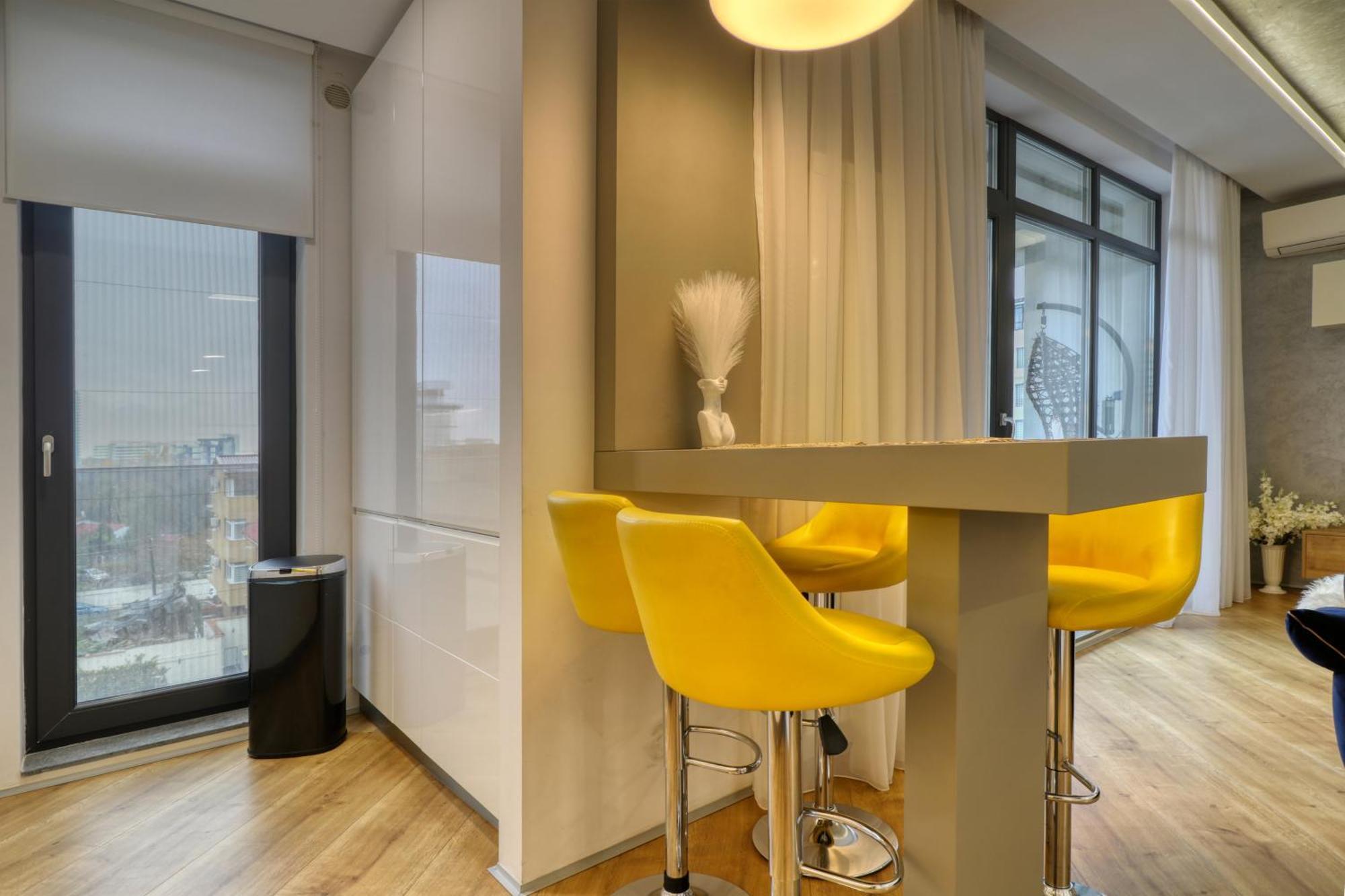 Penthouse Floreasca Bukarest Exteriör bild